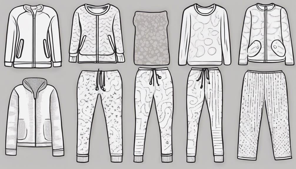 fleece pajamas fabric guide