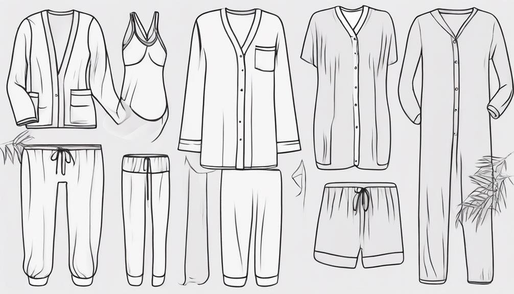 luxurious bamboo pajama options