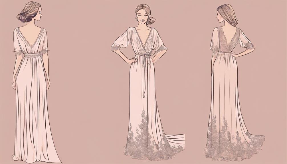 luxurious silk nightwear options