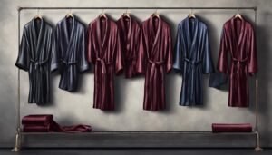 men s luxury satin robes