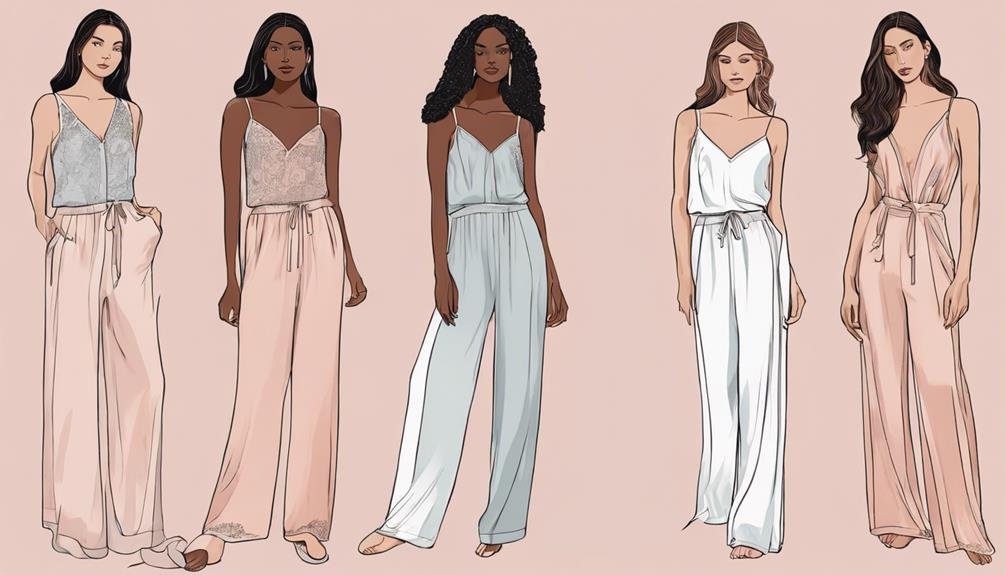 satin loungewear trend alert